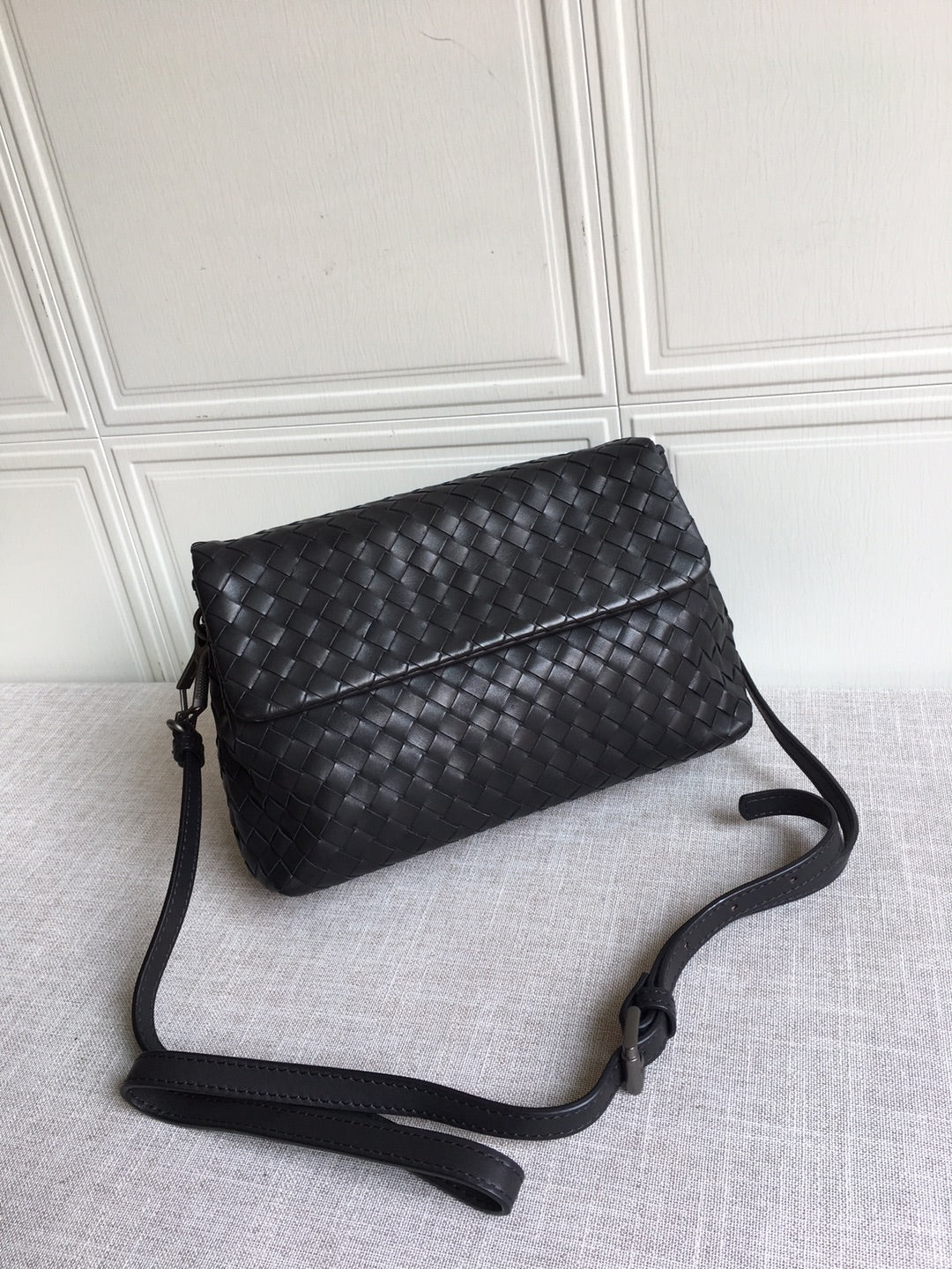 Top Quality Classic Intrecciato Black, For Women, Women’s Bags 8.9in/22.5cm