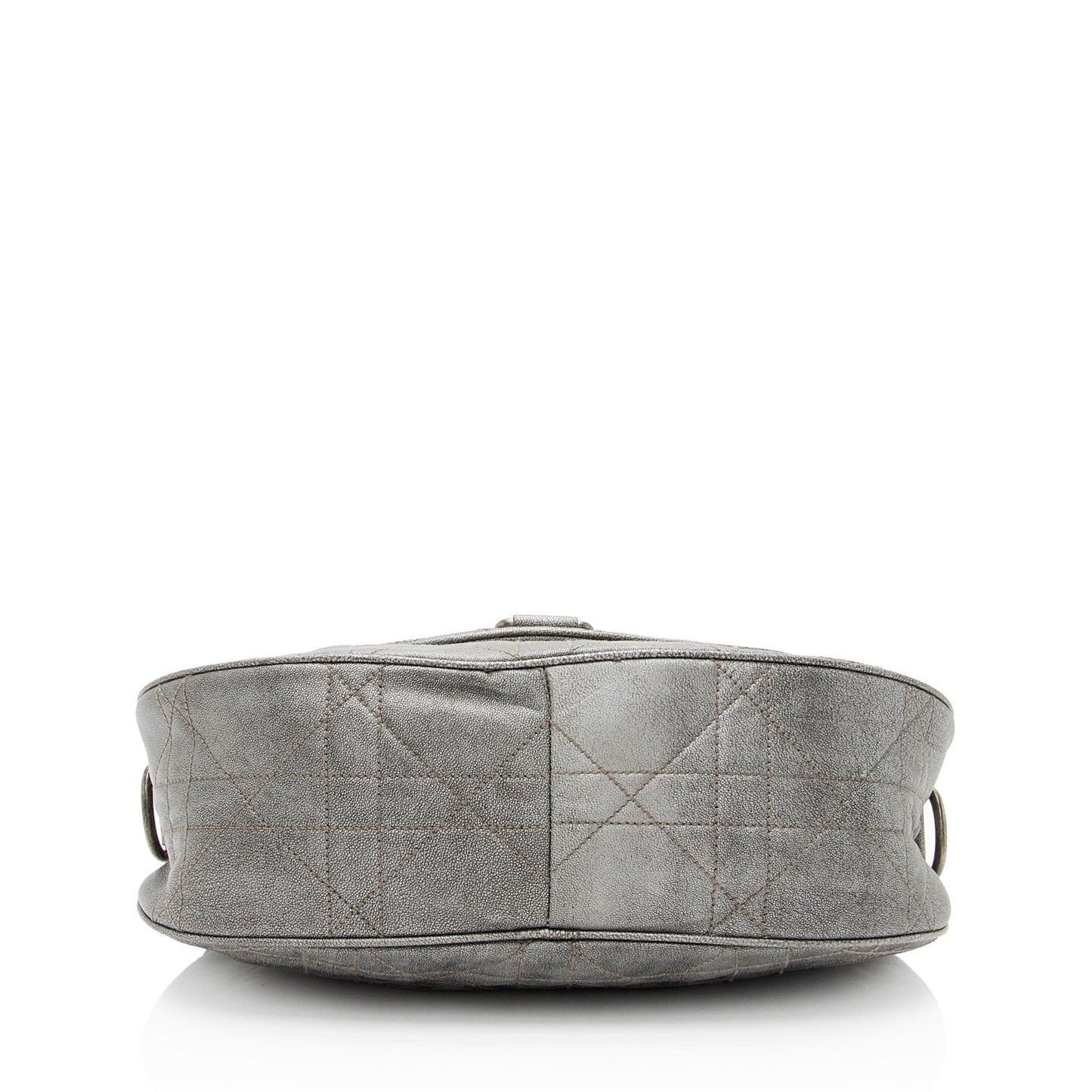 Dior Metallic Cannage Lambskin Flap Shoulder Bag