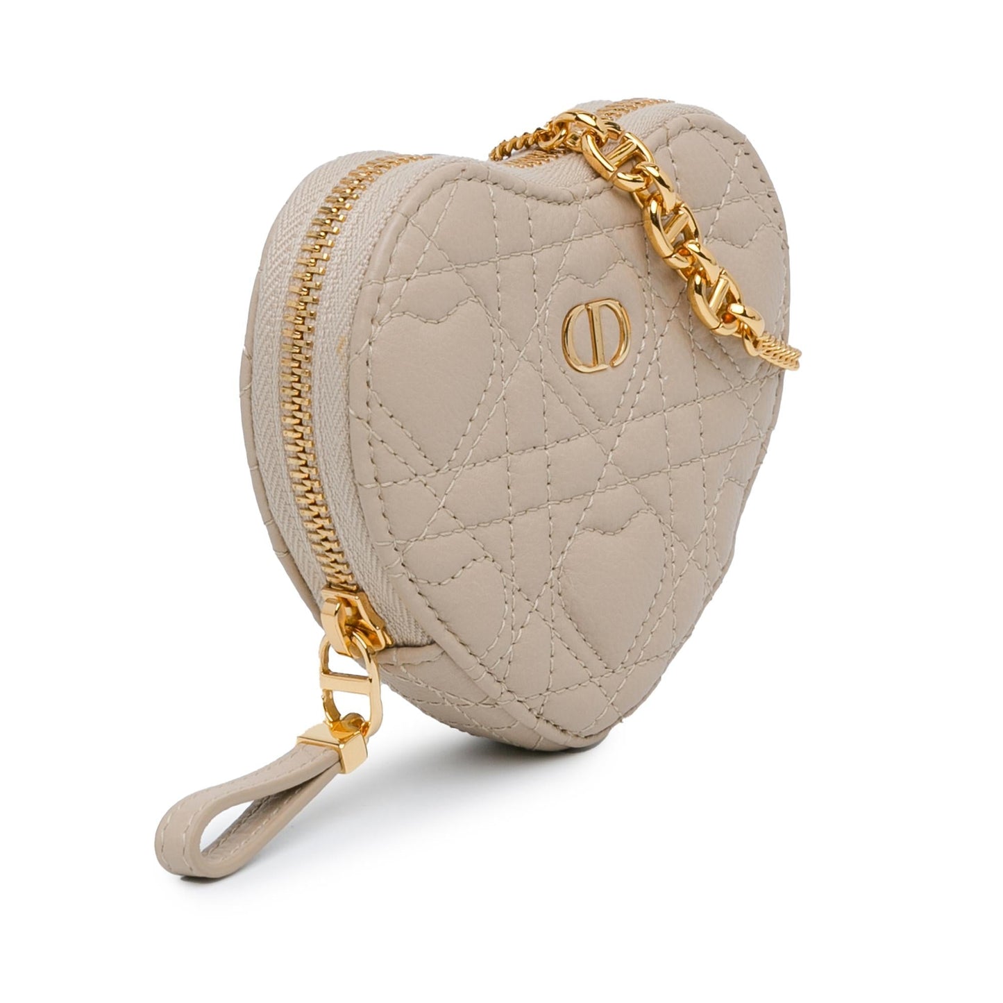 Dior DiorAmour Caro Heart Pouch with Chain (SHG-JNWu4d)