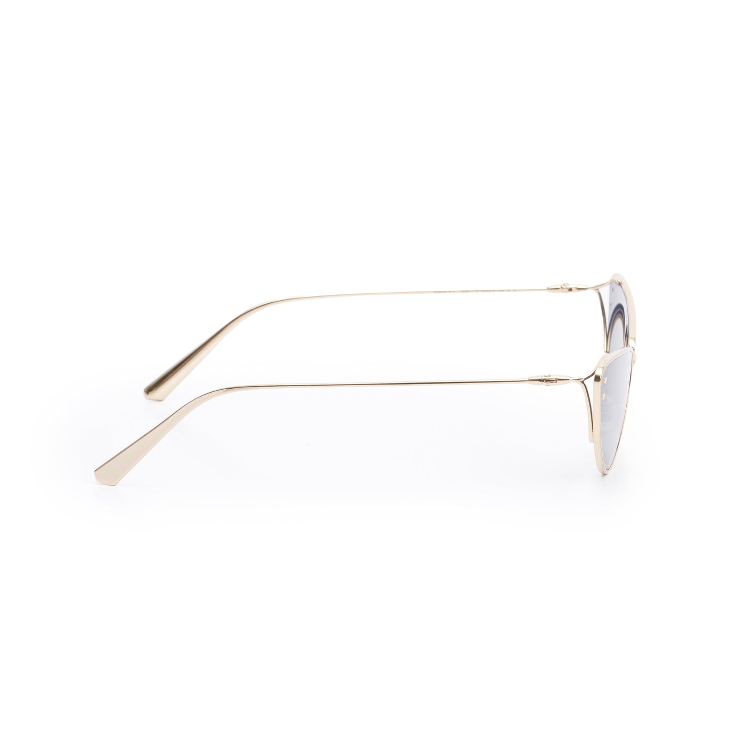 Dior Gold-Tone Metal Frame Miss Dior B1U Cat Eye Sunglasses