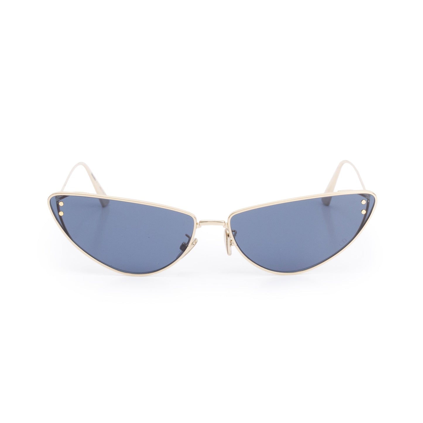 Dior Gold-Tone Metal Frame Miss Dior B1U Cat Eye Sunglasses