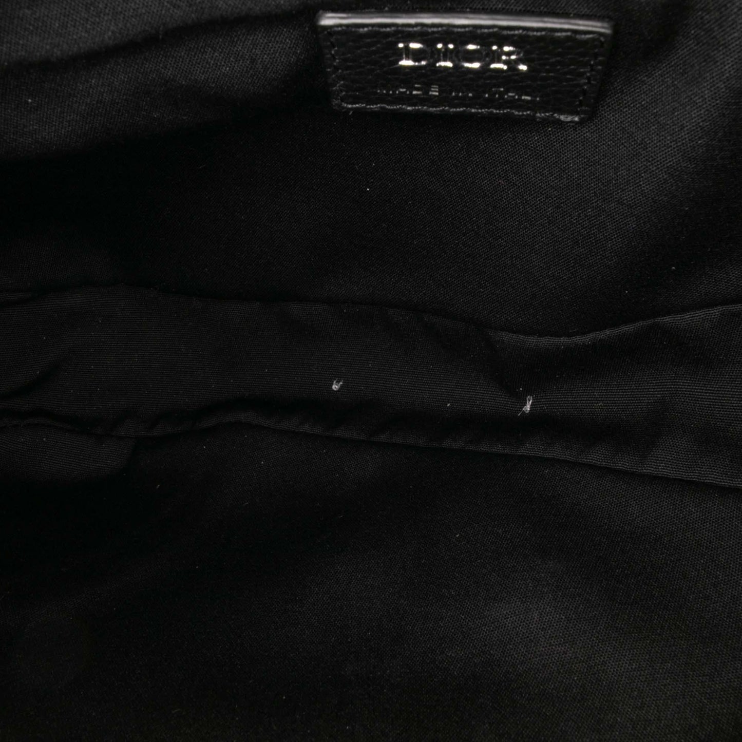 Dior Grained Calfskin Saddle Bag
