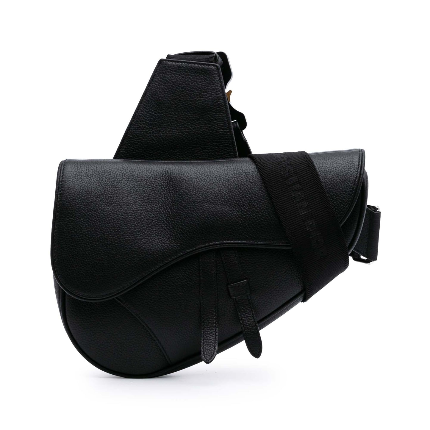 Dior Grained Calfskin Saddle Bag