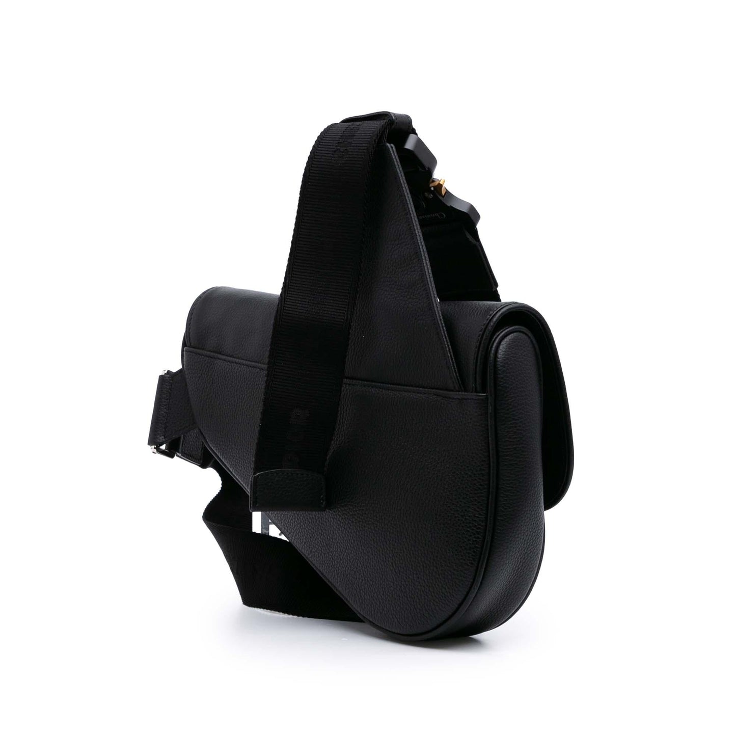 Dior Grained Calfskin Saddle Bag