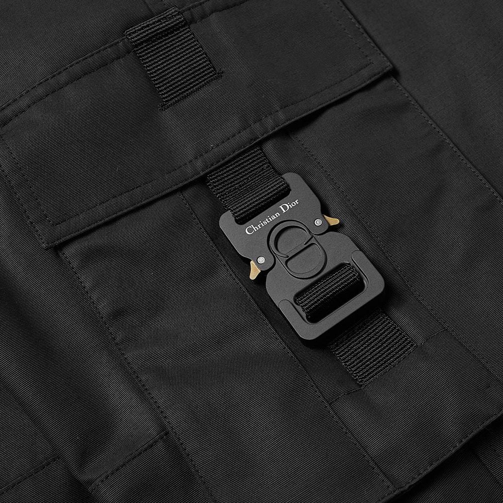 DIOR HOMME BUCKLE 1 POCKET TECH CARGO PANTS