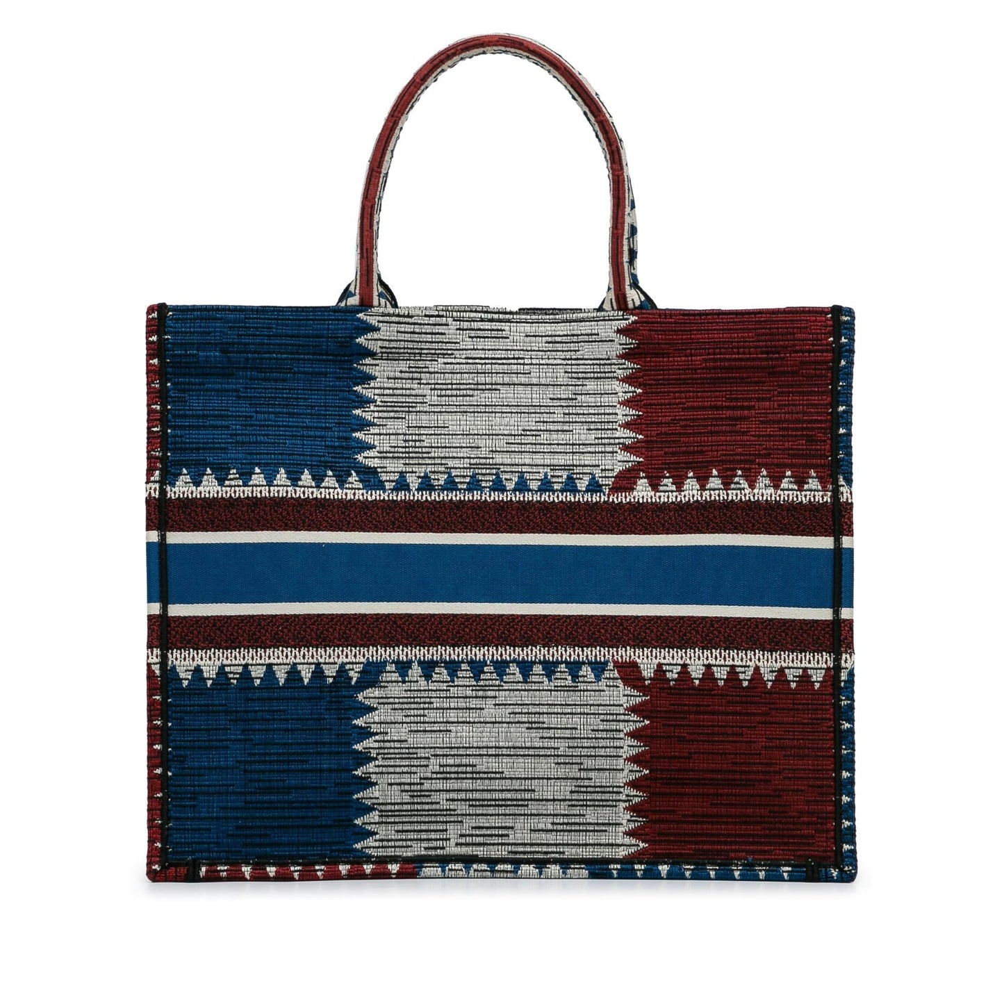 Dior Large French Flag Book Tote