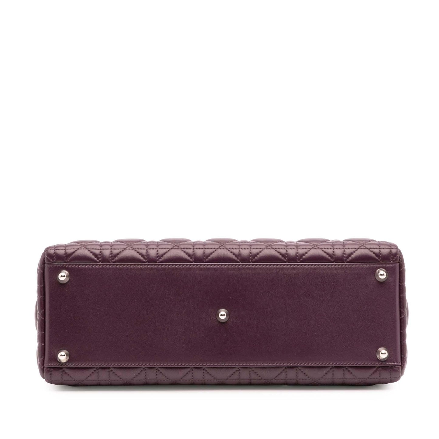 Dior Large Lambskin Cannage Lady Dior