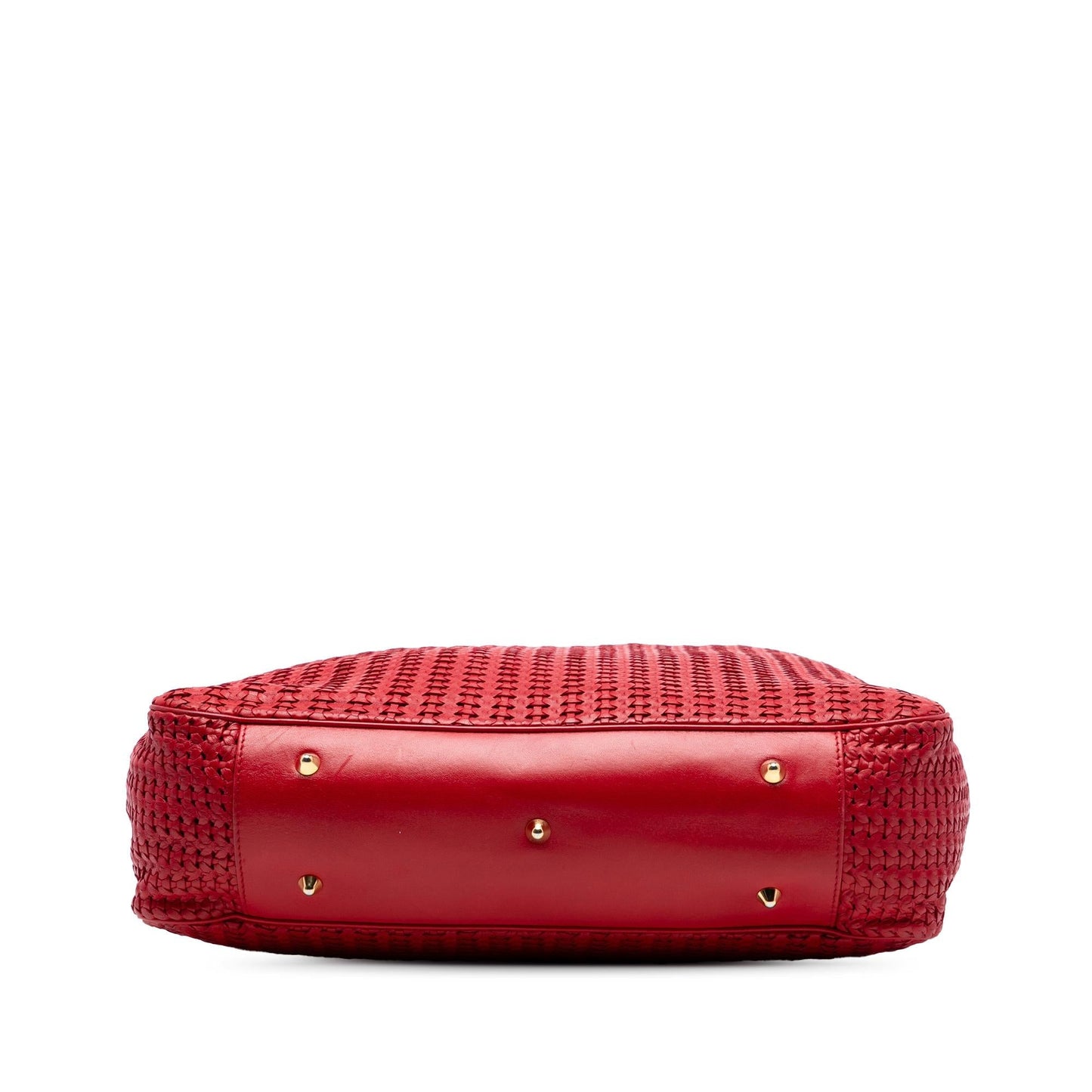 Dior Large Woven Lambskin Lady Dior Soft Shopping Tote
