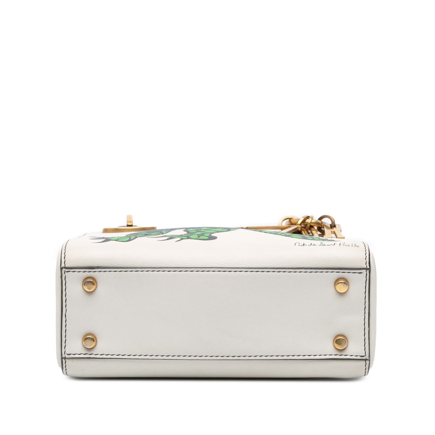 Dior Limited Edition Niki De Saint Phalle Mini Calfskin Dragon Lady Dior