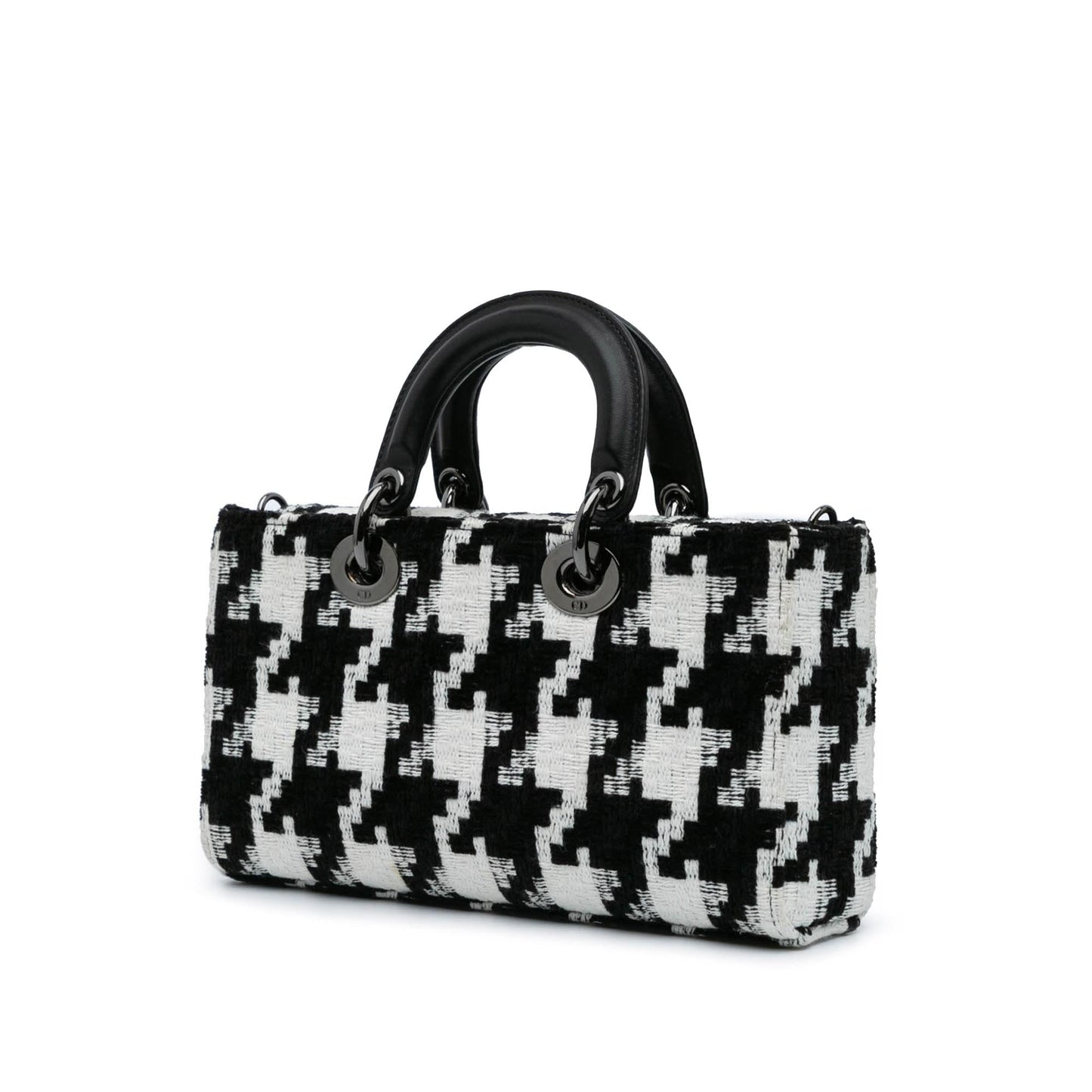 Dior Medium Canvas Macro Houndstooth Lady D Joy
