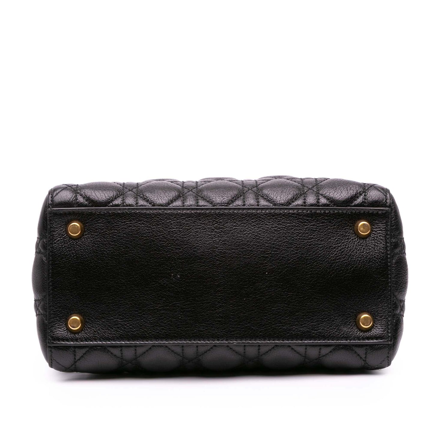 Dior Medium Grained Calfskin Cannage Supple Lady Dior