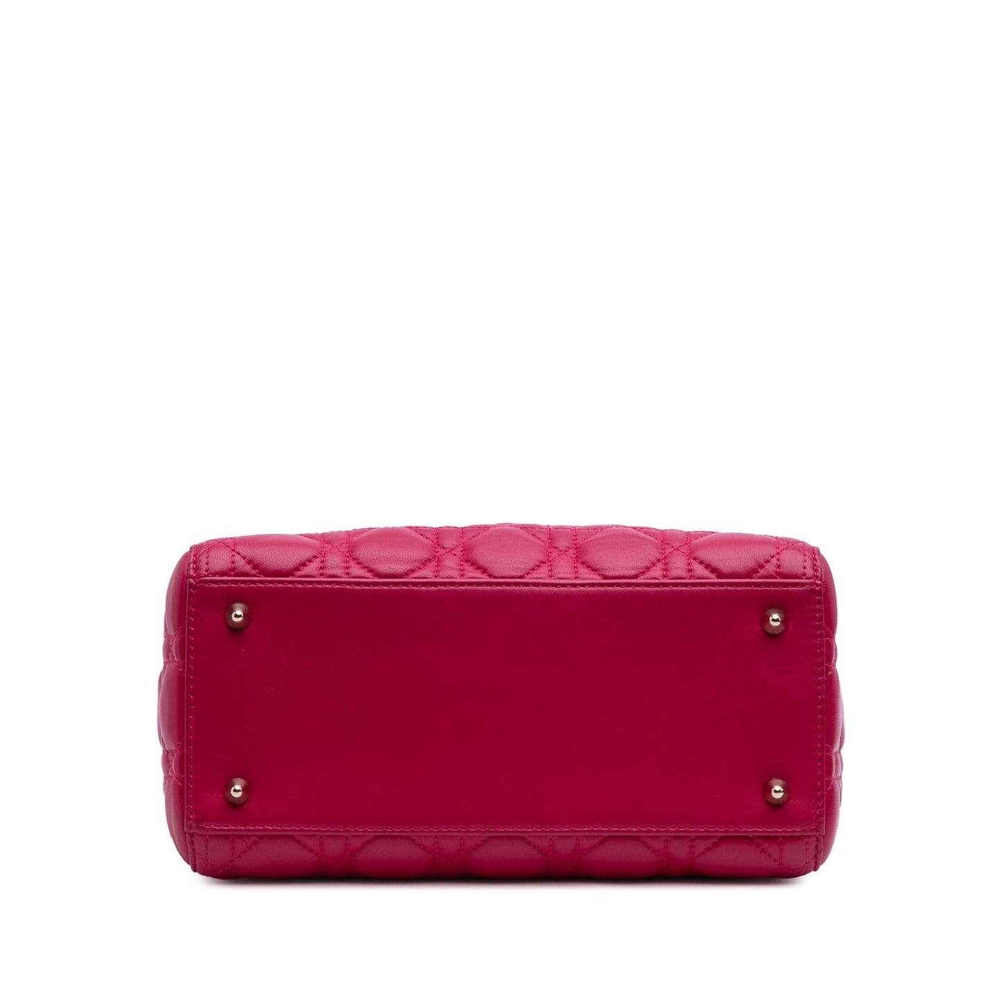 Dior Medium Lambskin Cannage Lady Dior