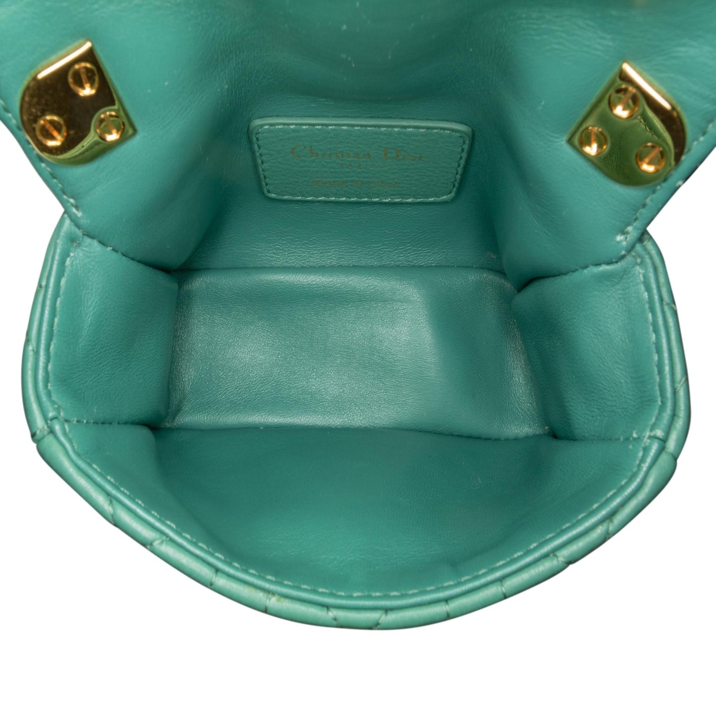Dior Micro Calfskin Cannage Supple Caro Bag