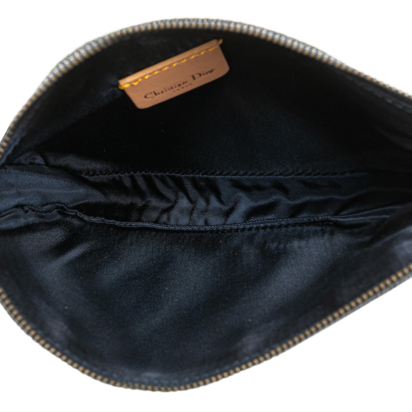 Dior Mini Denim Saddle Pochette