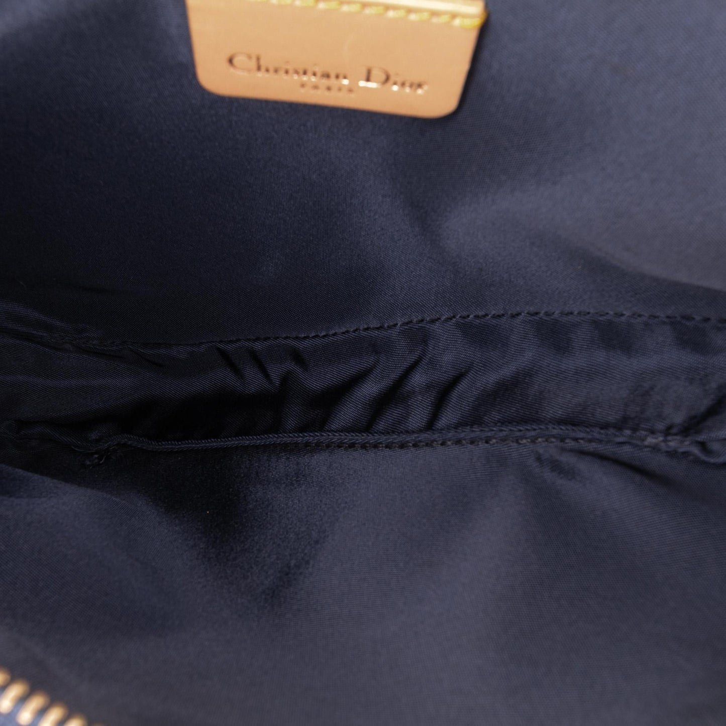 Dior Mini Denim Saddle Pochette