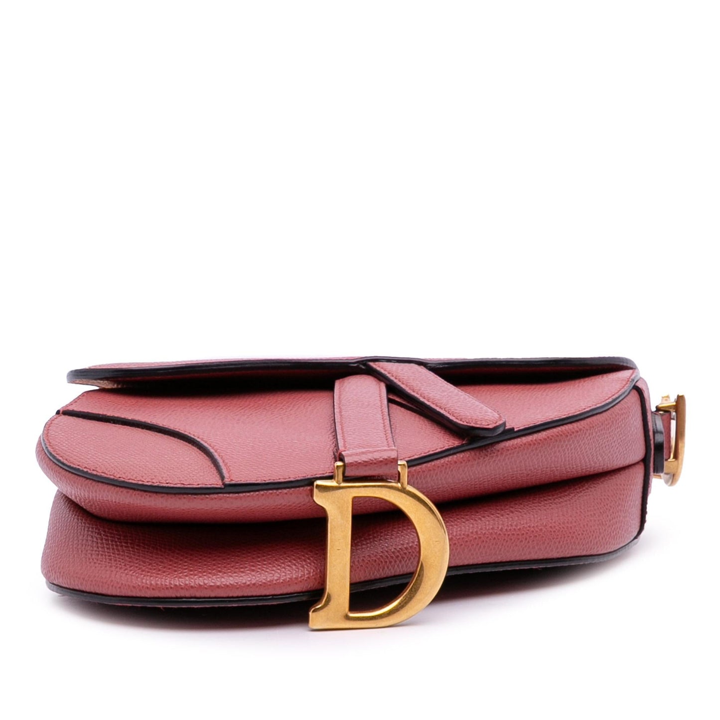 Dior Mini Grained Calfskin Saddle Bag