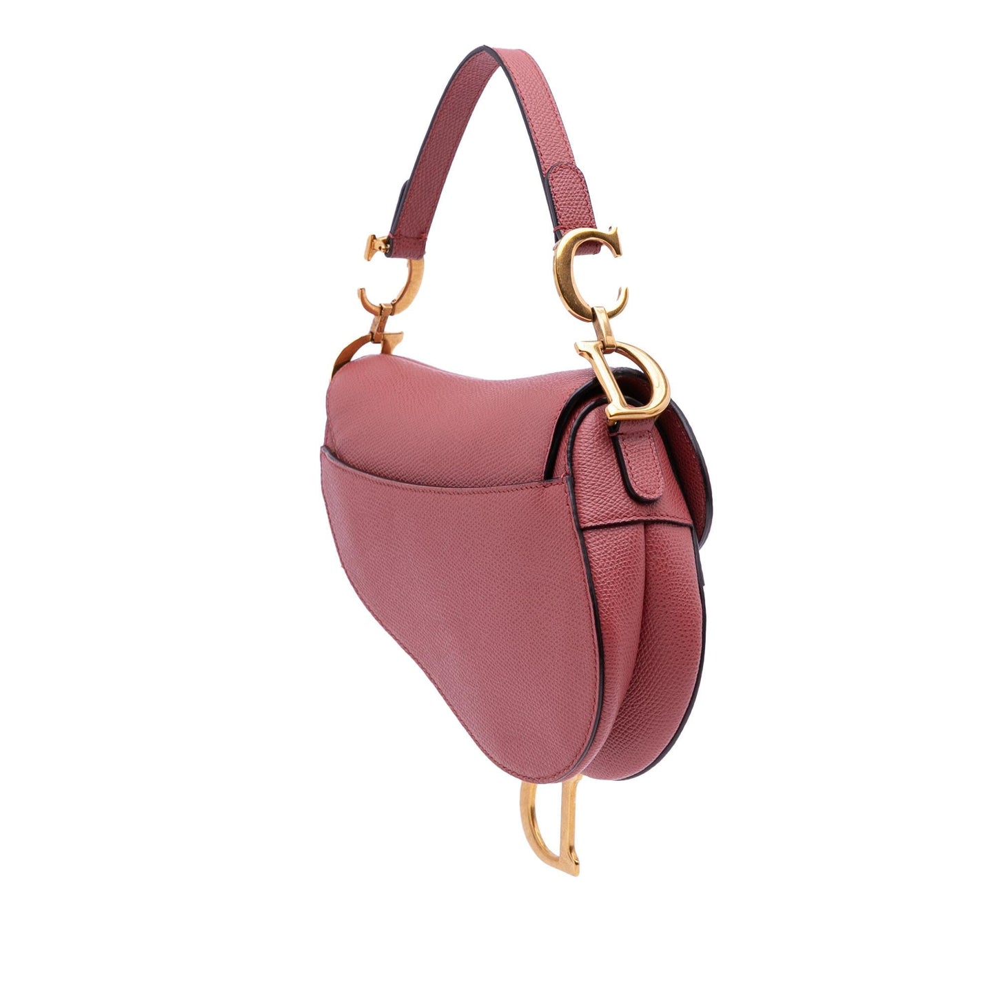 Dior Mini Grained Calfskin Saddle Bag