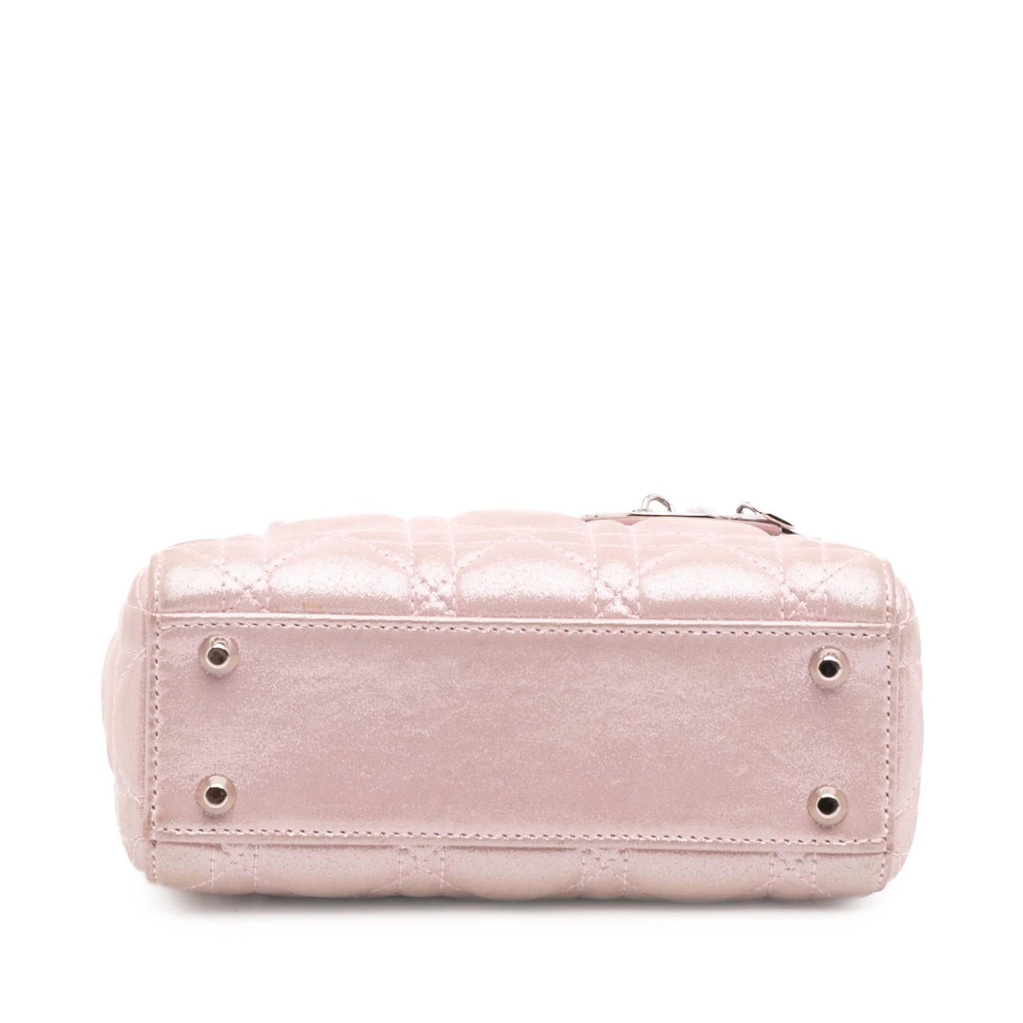 Dior Mini Iridescent Lambskin Cannage Lady Dior