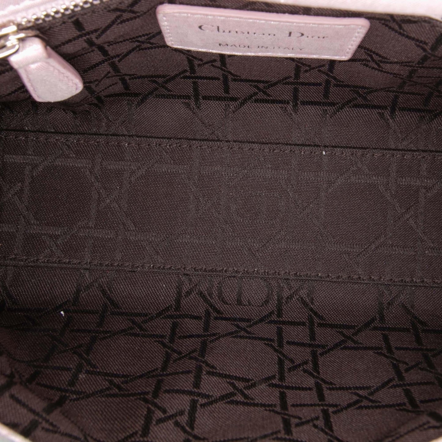 Dior Mini Iridescent Lambskin Cannage Lady Dior