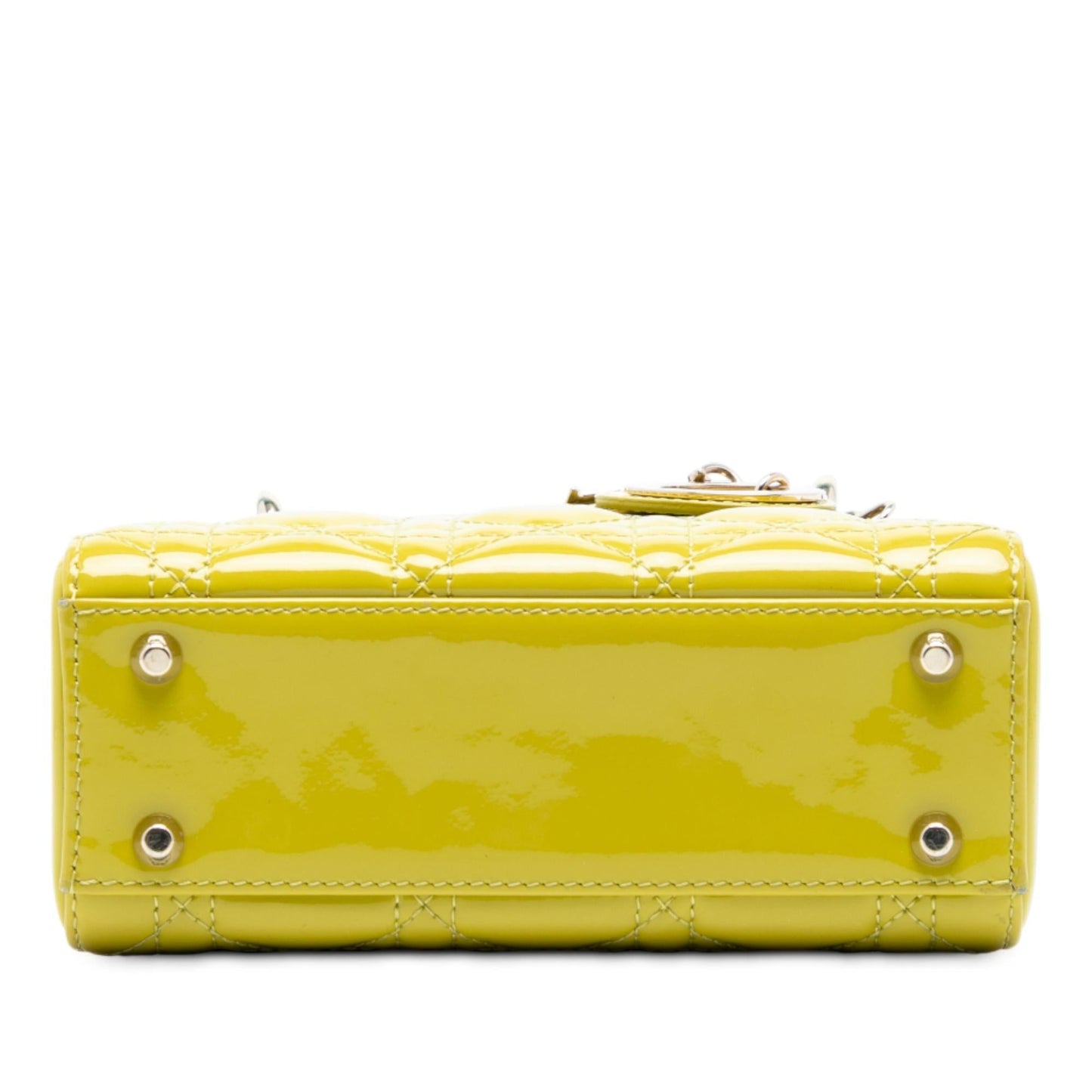 Dior Mini Patent Cannage Lady Dior