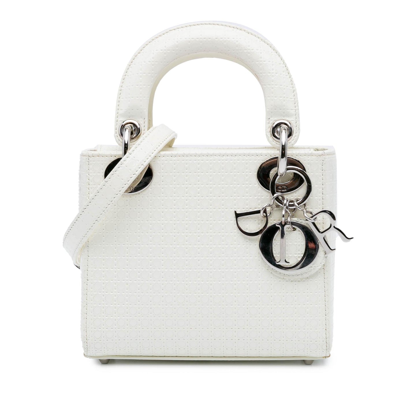 Dior Mini Patent Microcannage Lady Dior