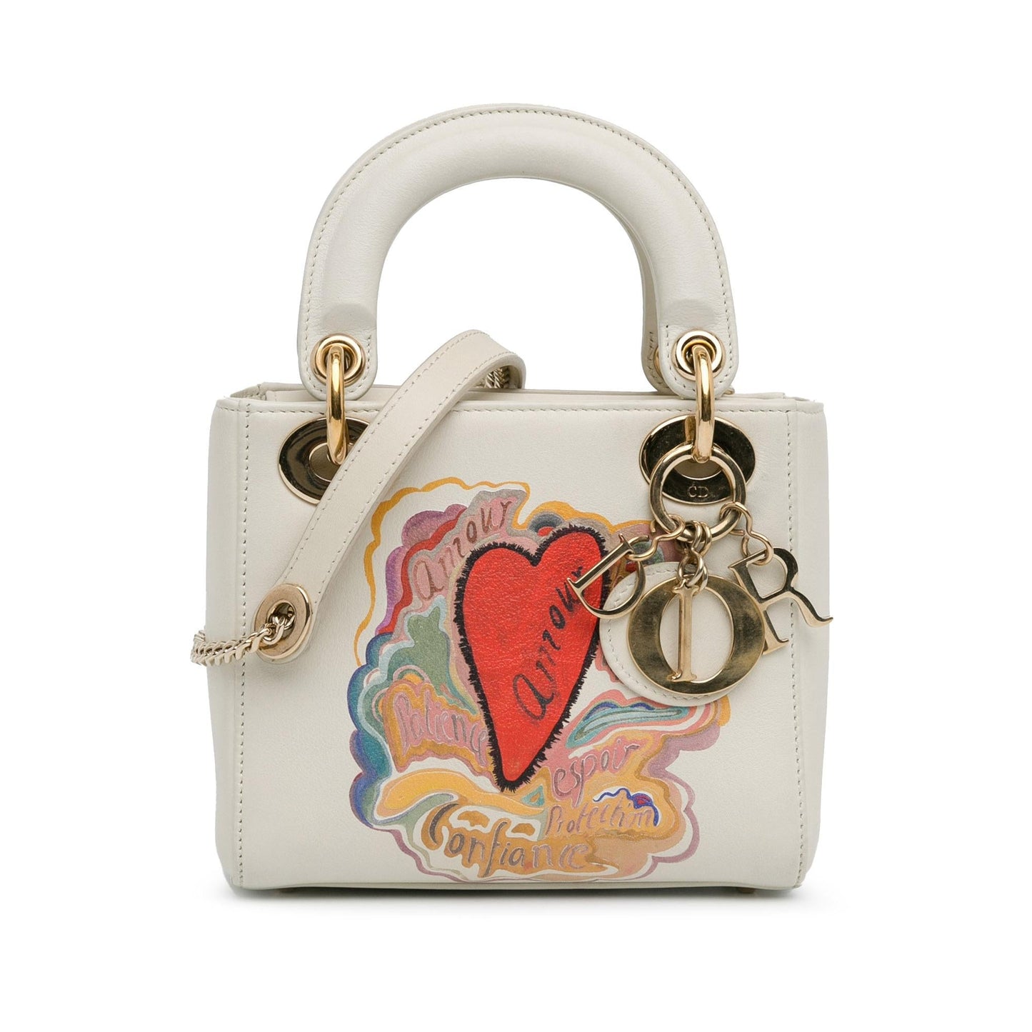 Dior Niki De Saint Phalle Mini Calfskin Dioramour Lady Dior