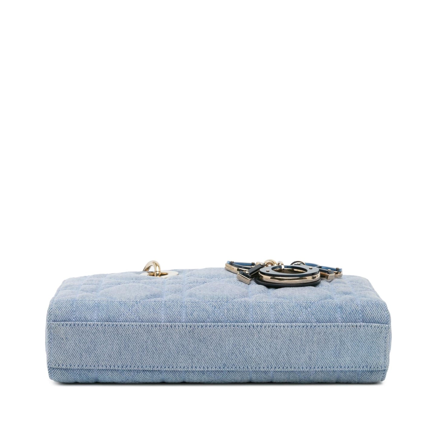 Dior Small Denim Macrocannage Lady D Joy