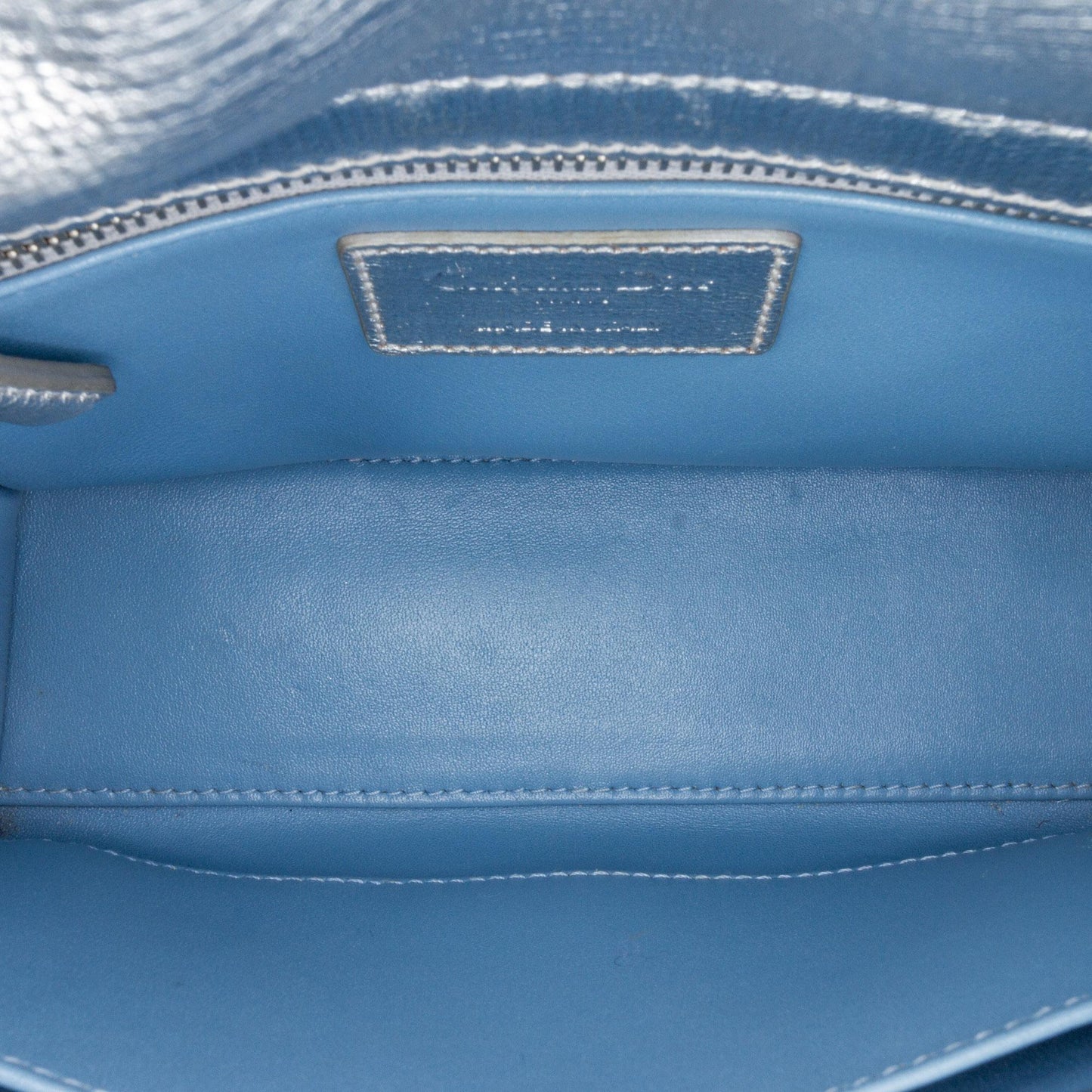 Dior Small Metallic Grained Calfskin Cannage My ABCDior Lady Dior