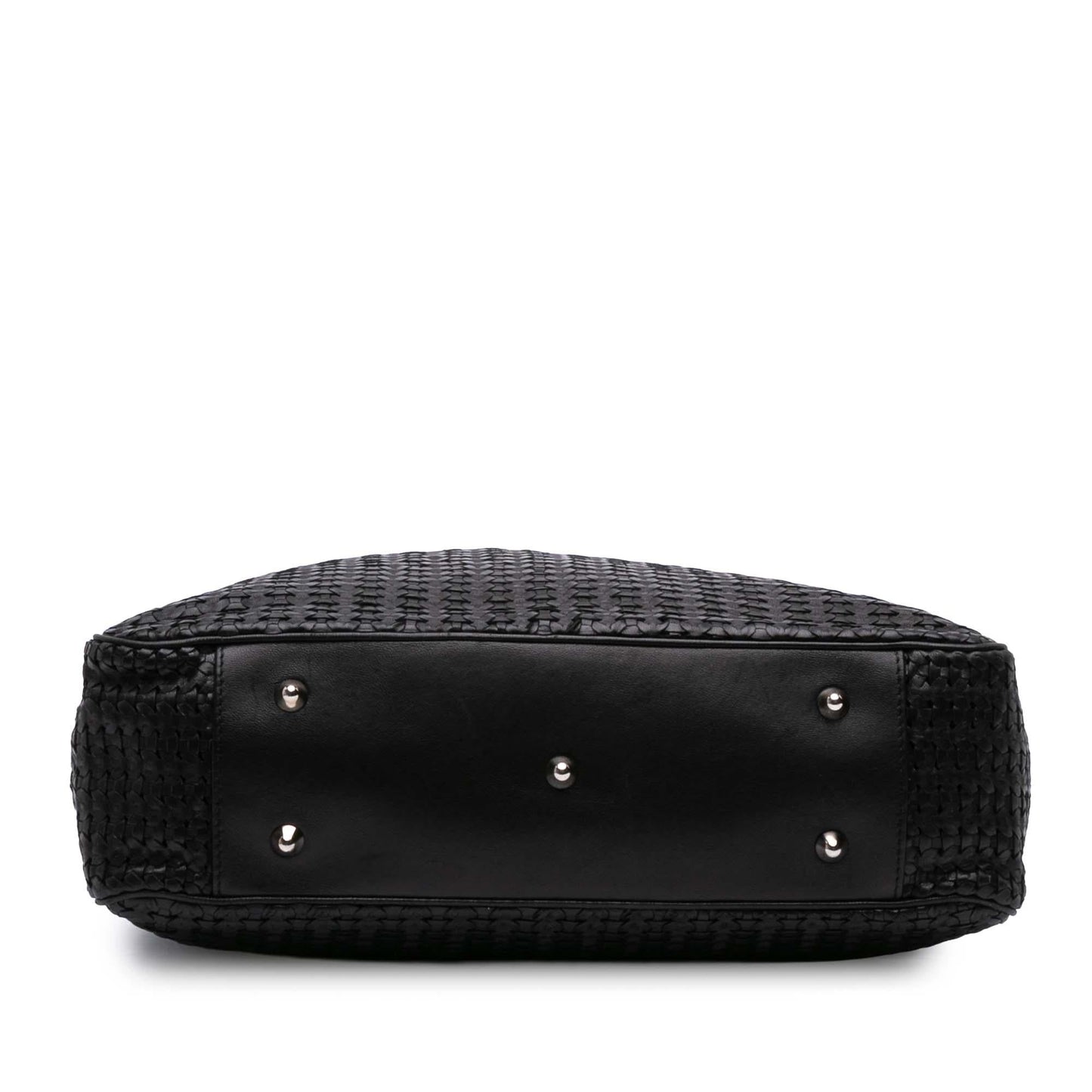 Dior Woven Lambskin Lady Dior Soft Shopping Tote
