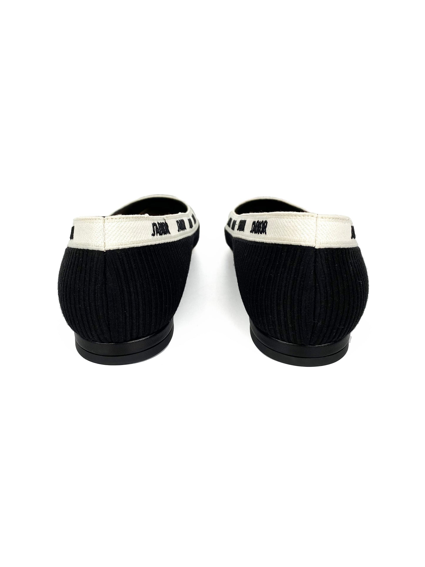 Dior Black J'adior Ballet Flats 40