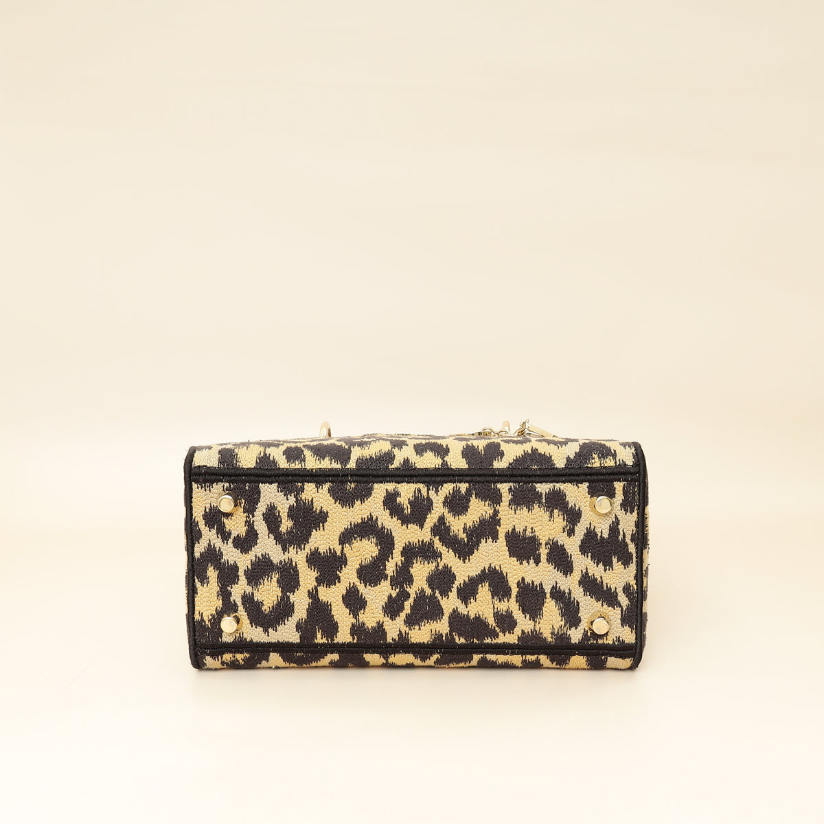 Christian Dior Bicolor Lady D-Lite Mizza Embroidered Medium Bag