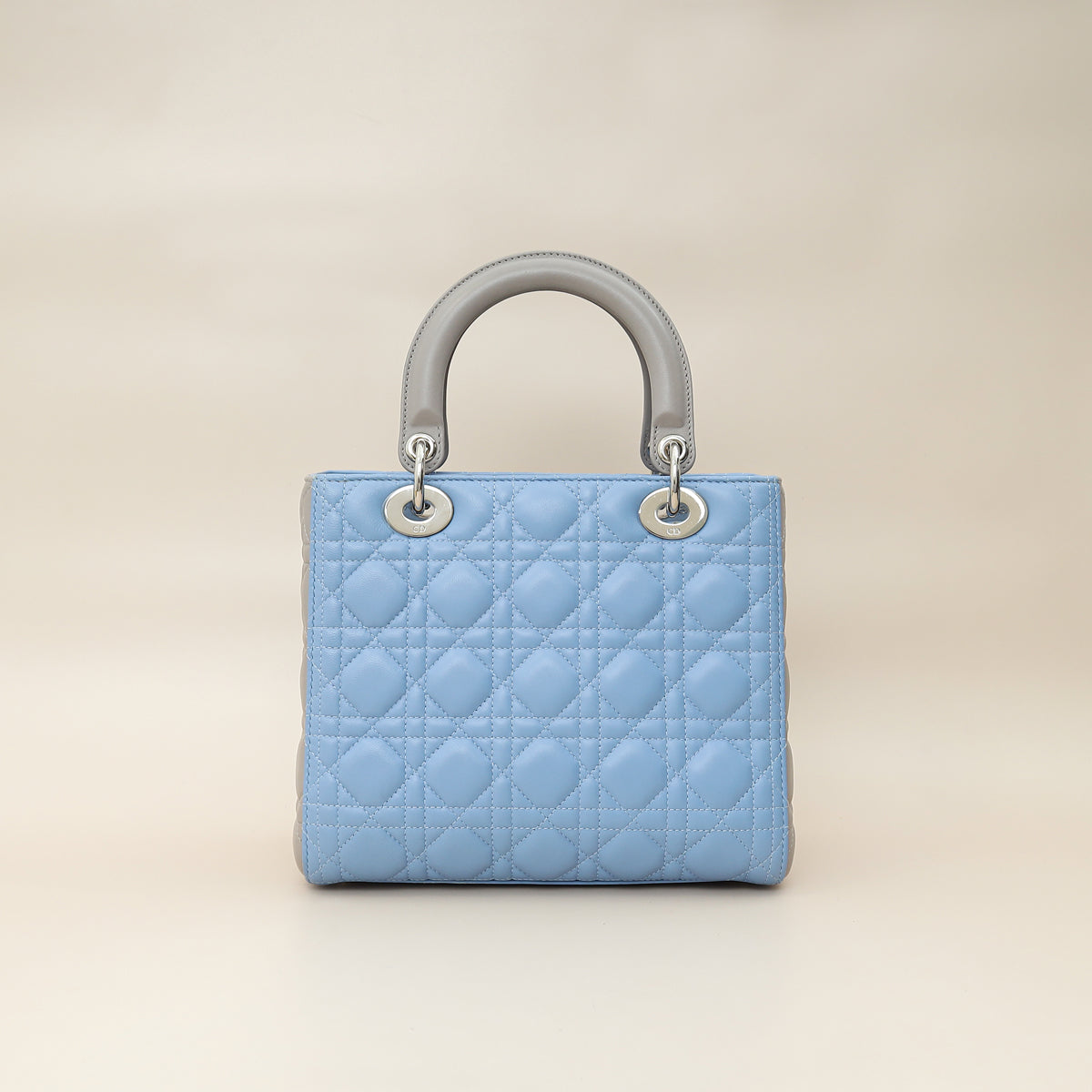 Christian Dior Bicolor Lady Dior Medium Bag