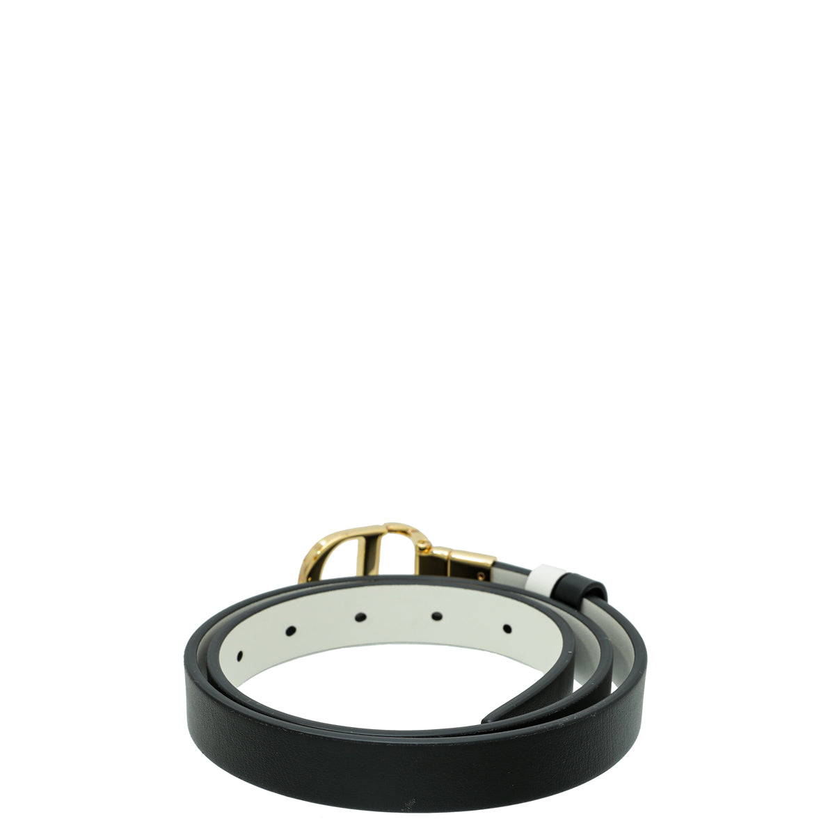 Christian Dior Bicolor 30 Montaigne Reversible Belt