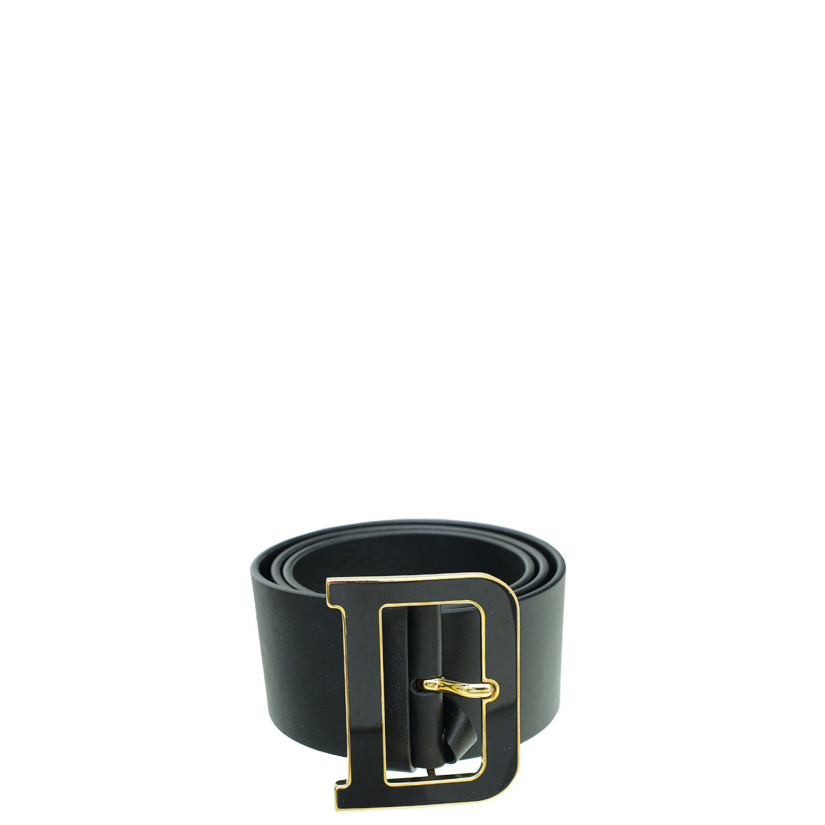 Christian Dior Black Diorquake 55mm Belt