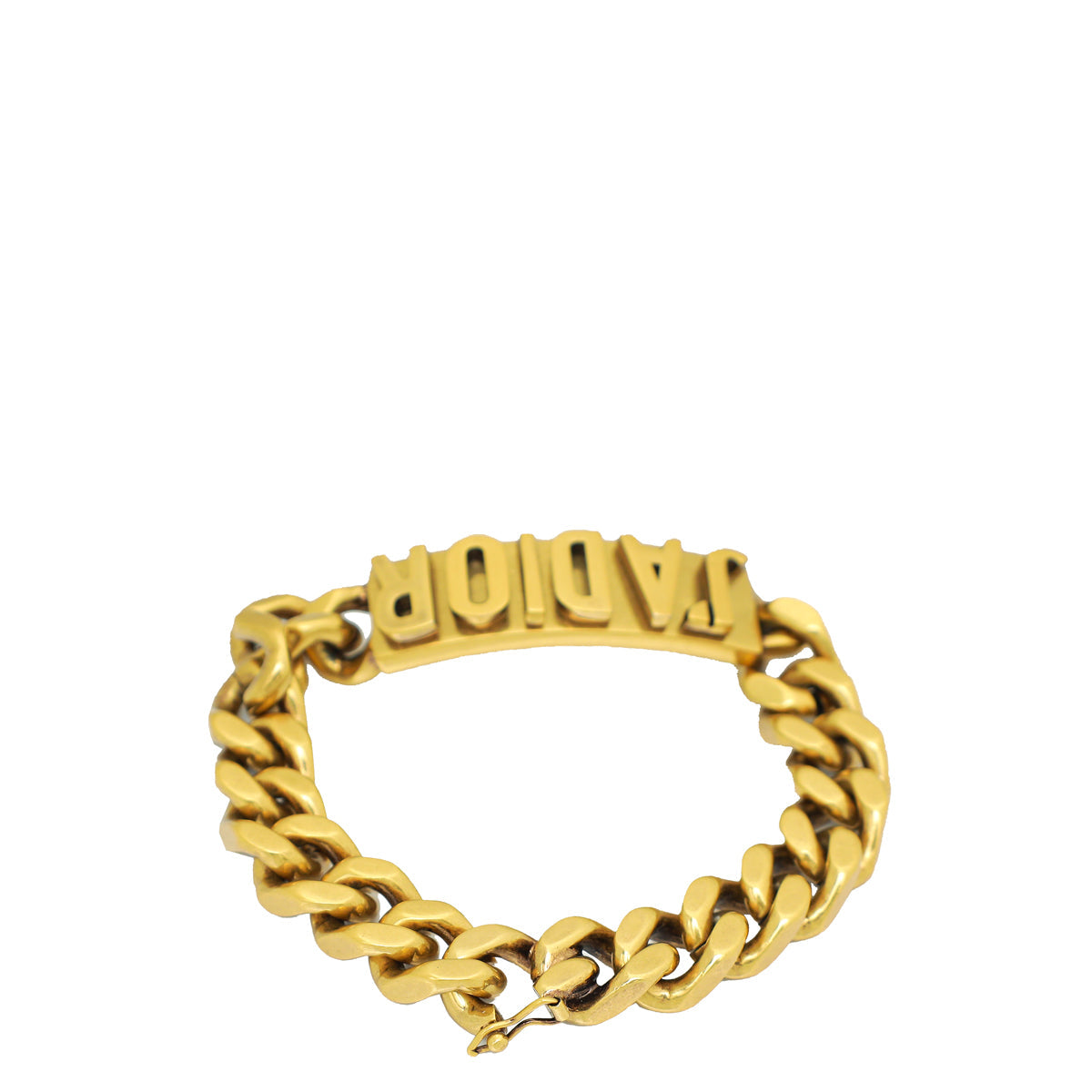 Christian Dior   Gold Metal J'Adior Chain Bracelet