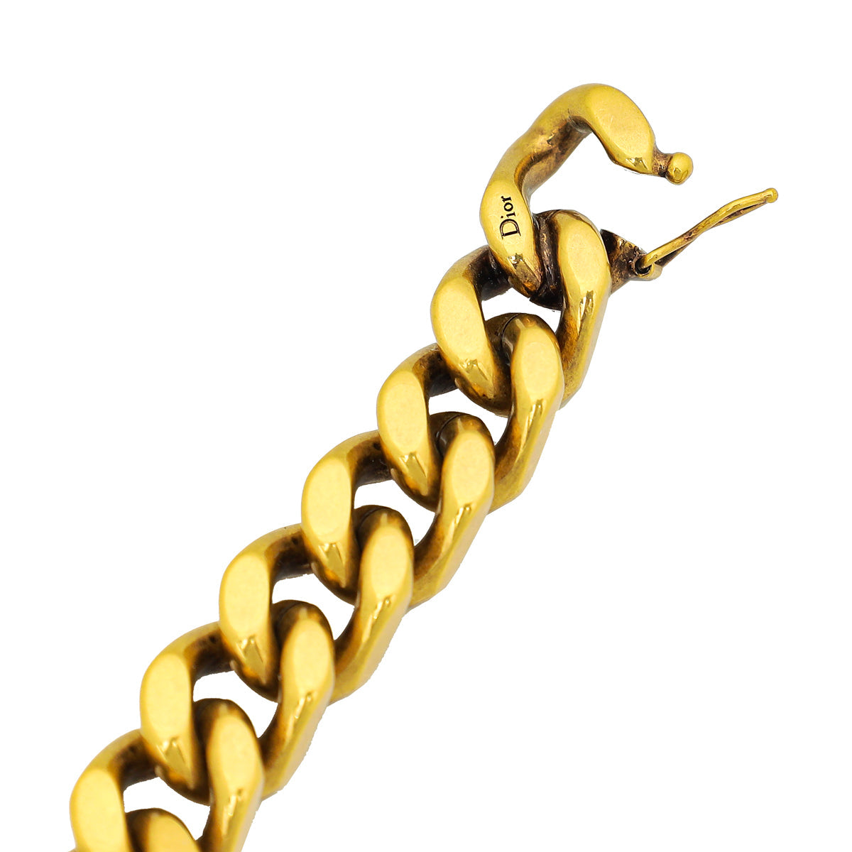 Christian Dior   Gold Metal J'Adior Chain Bracelet
