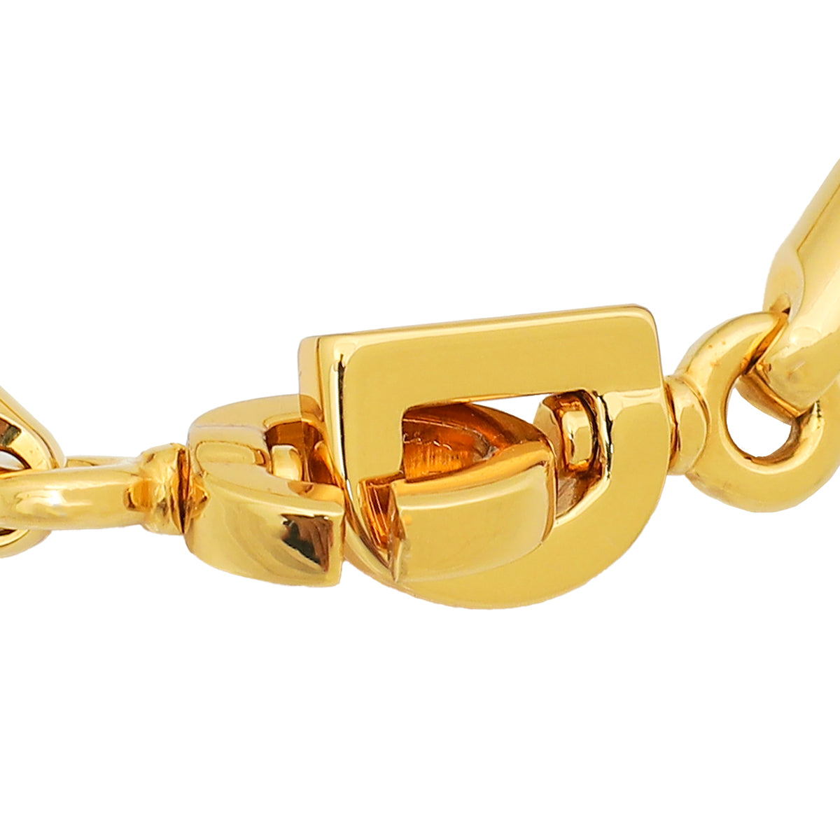 Christian Dior Red CD Braided Bracelet