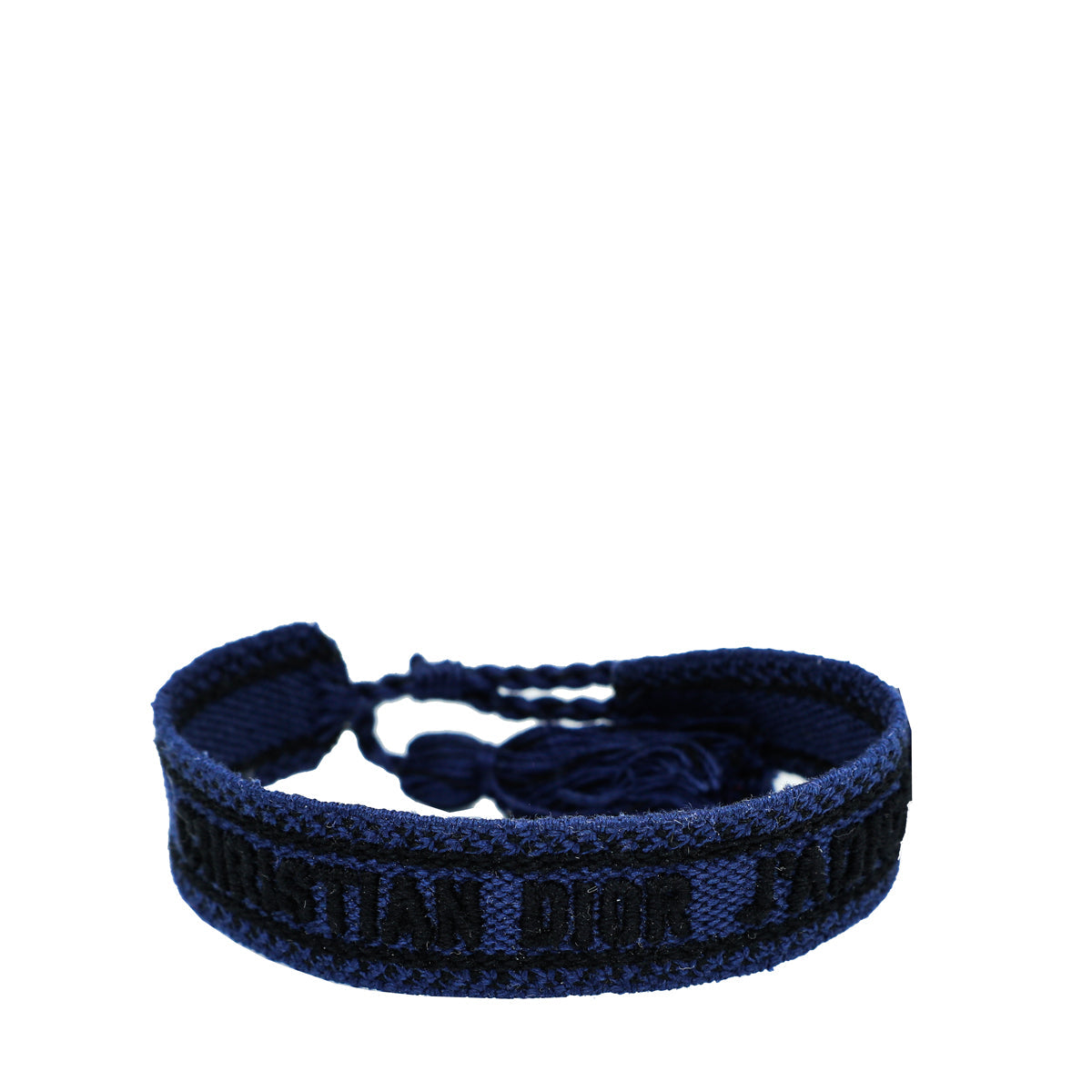 Christian Dior Bicolor J'Adior Cotton Bracelet Set