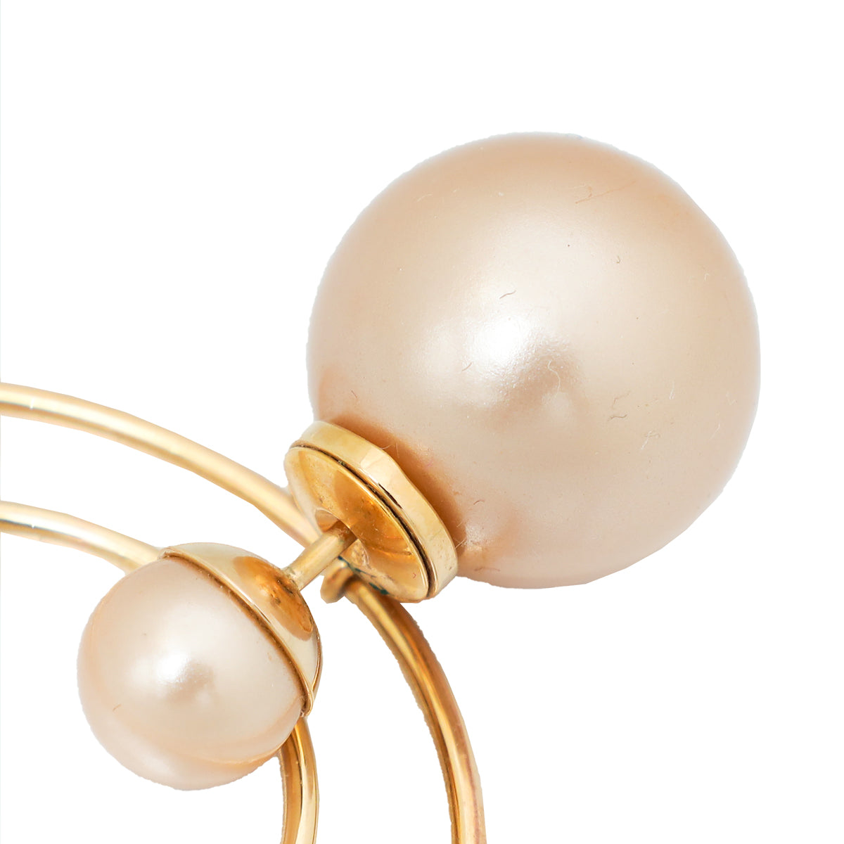 Christian Dior Tribales Circle Drop Earrings