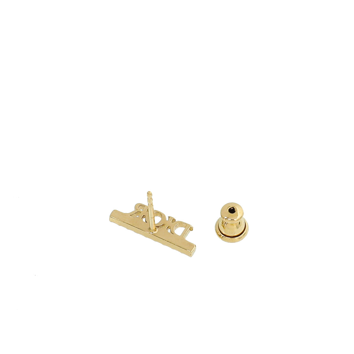 Christian Dior Gold Dio(r)evolution Stud Mini Earrings