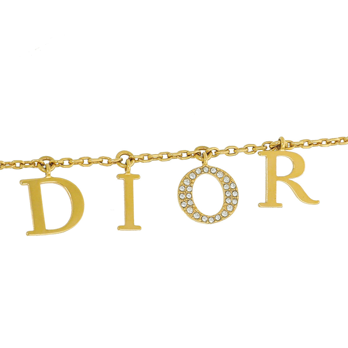 Christian Dior Gold Dio(r)evolution Chain Necklace