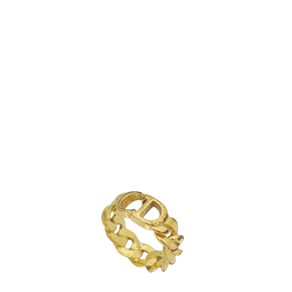 Christian Dior Gold CD Danse  Étoile Small Ring