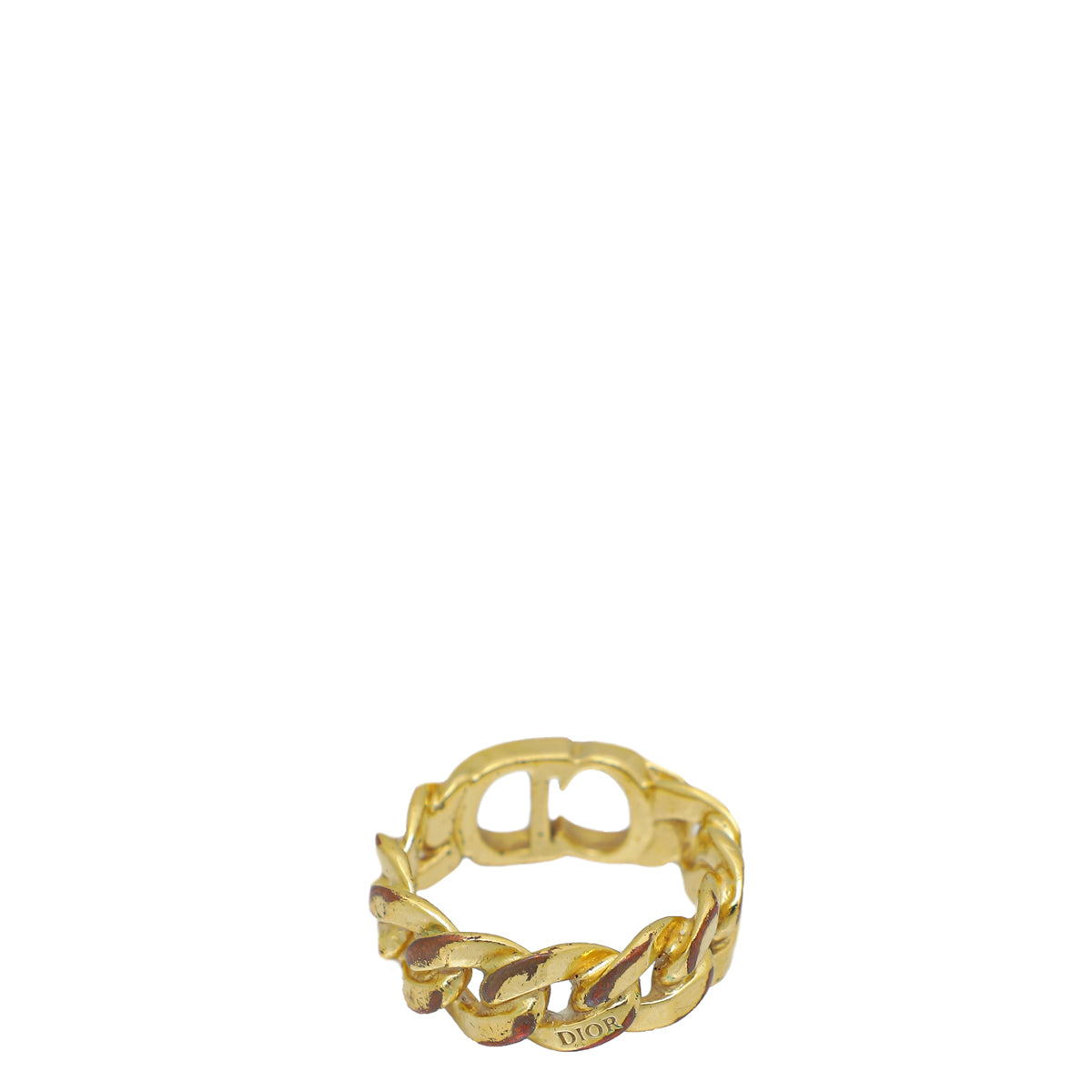 Christian Dior Gold CD Danse  Étoile Small Ring