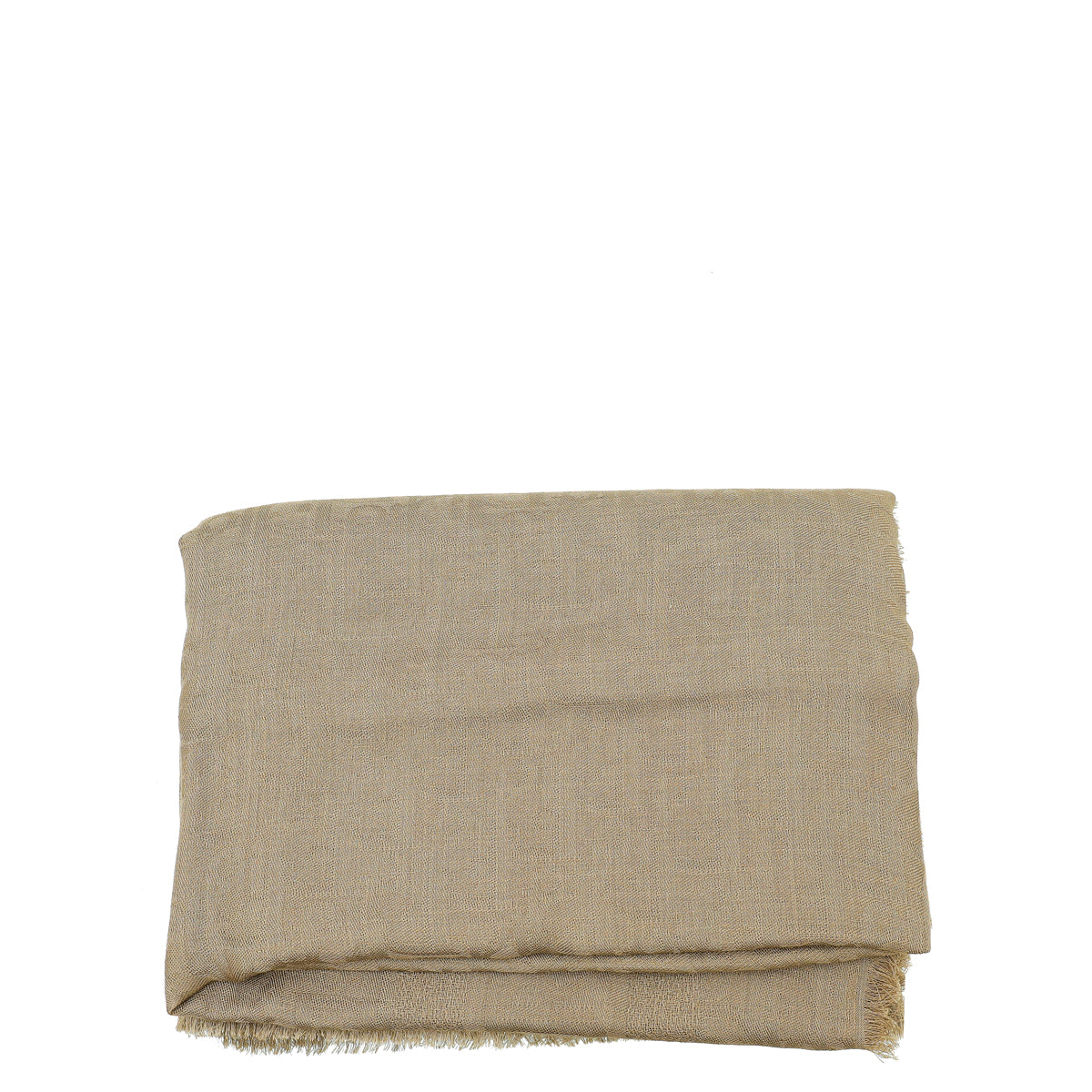 Christian Dior Brown Oblique Wool  Silk Shawl