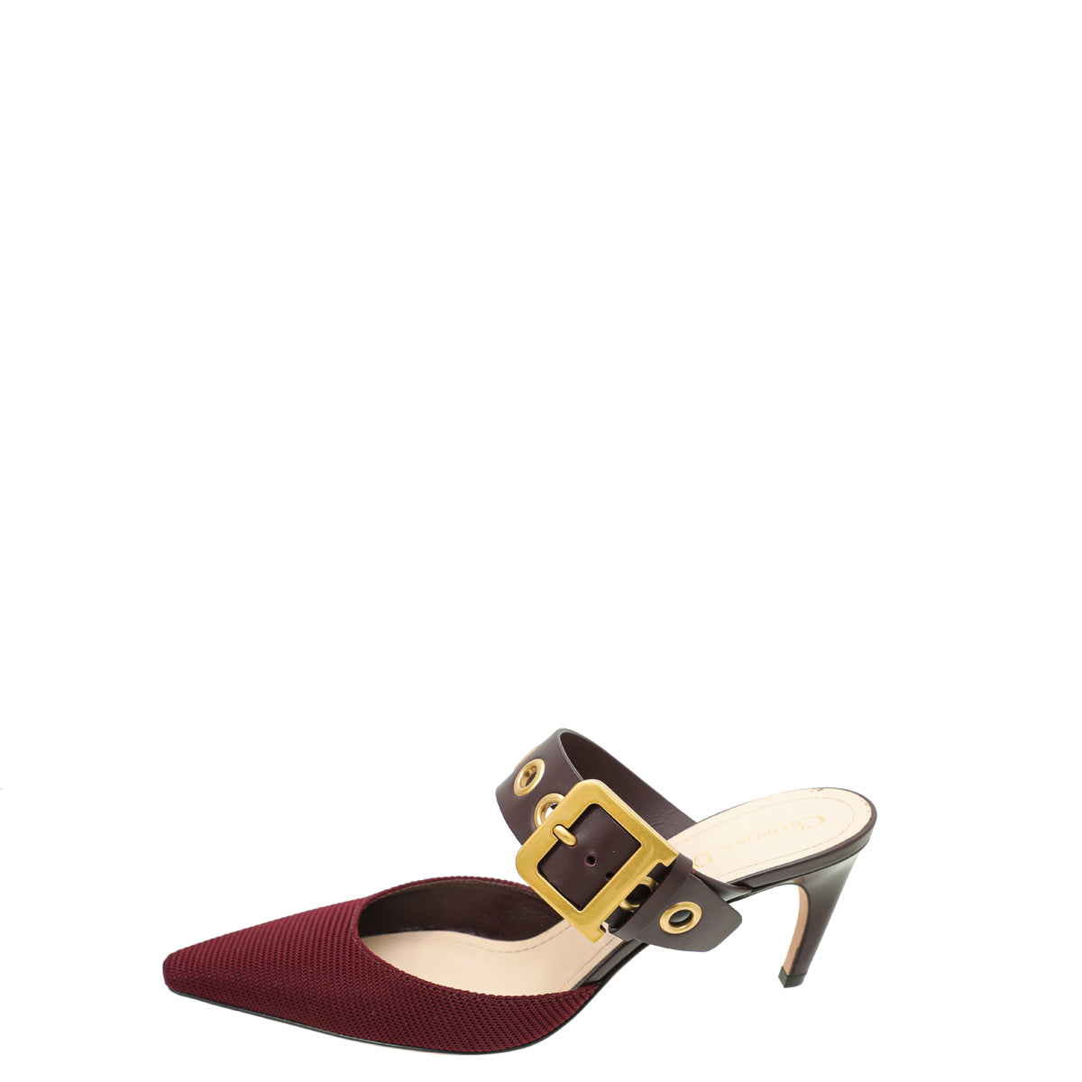Christian Dior Rouge D-Dior Heeled Mule 39