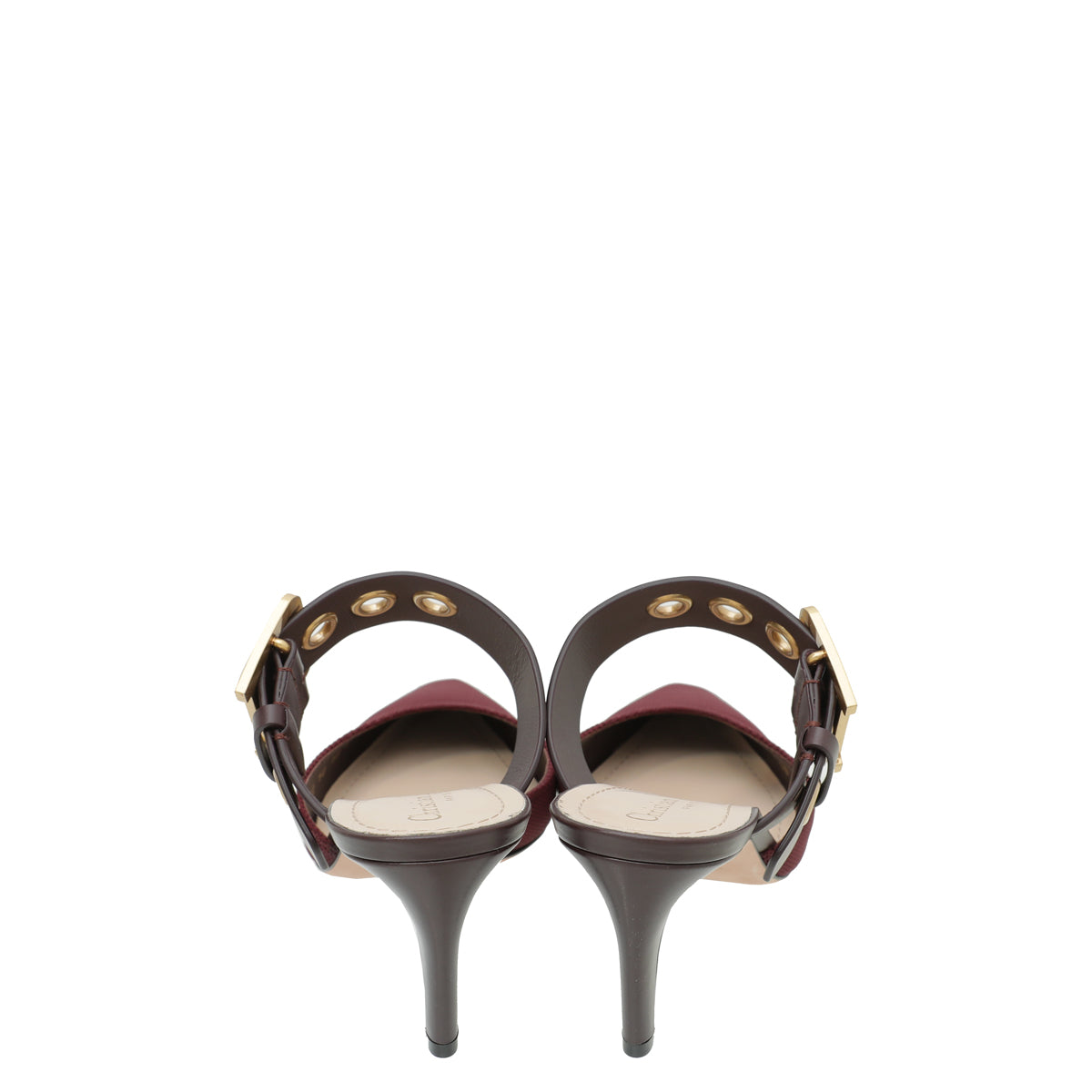 Christian Dior Rouge D-Dior Heeled Mule 39