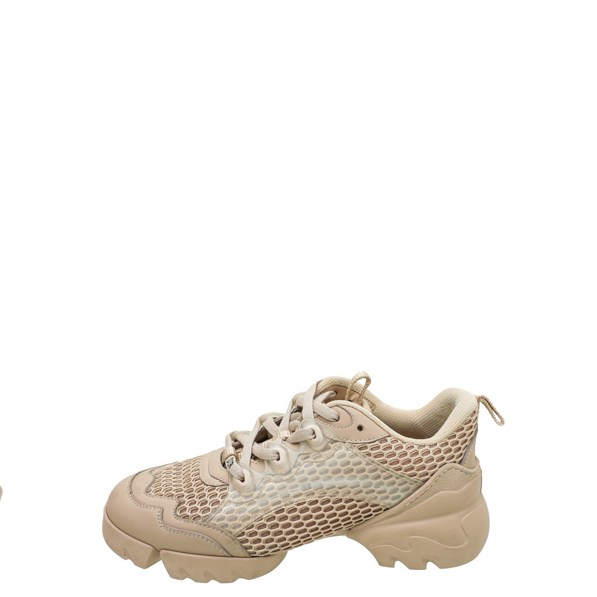 Christian Dior Nude Mesh D-Connect Sneakers 36.5