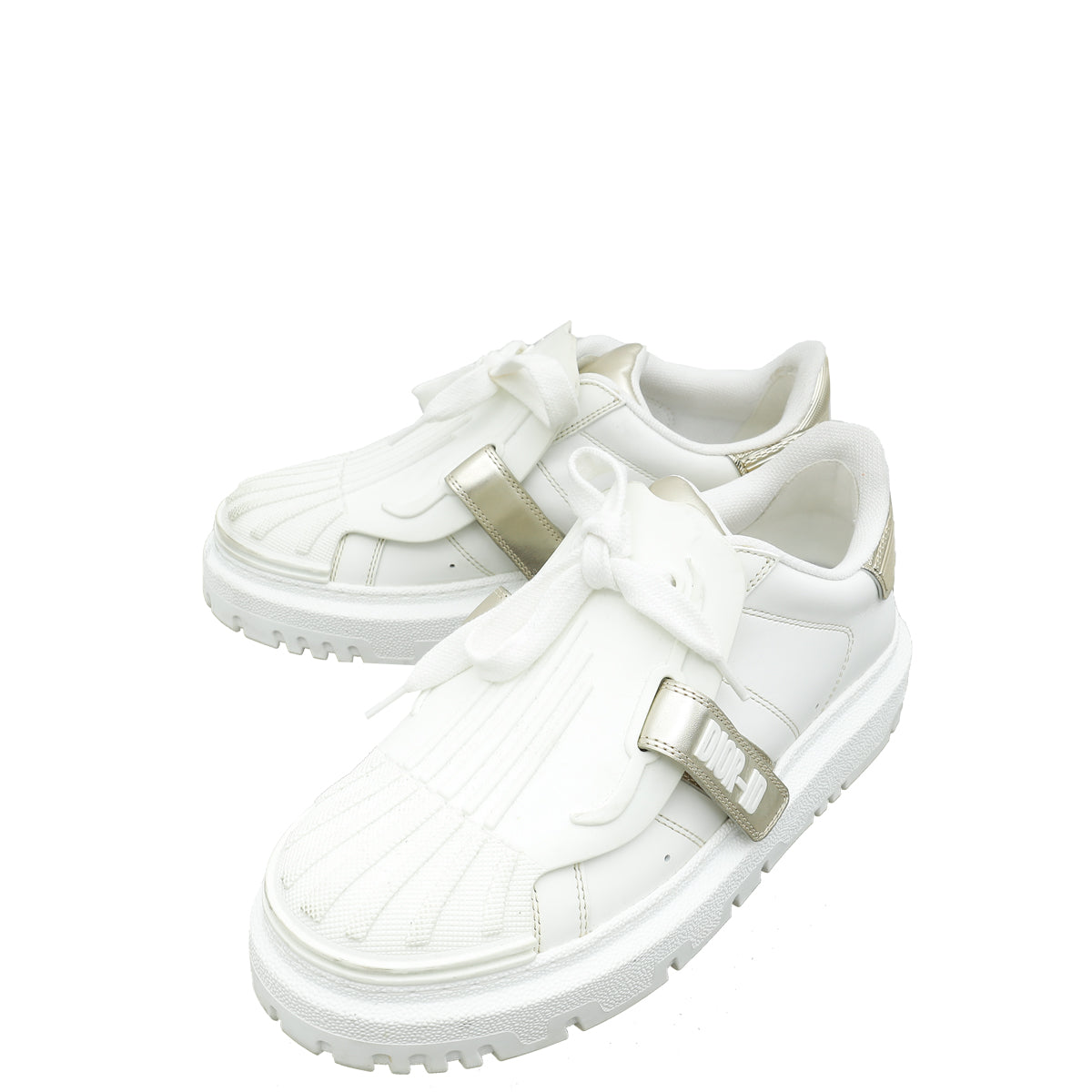 Christian Dior White Dior-ID Sneakers 36.5