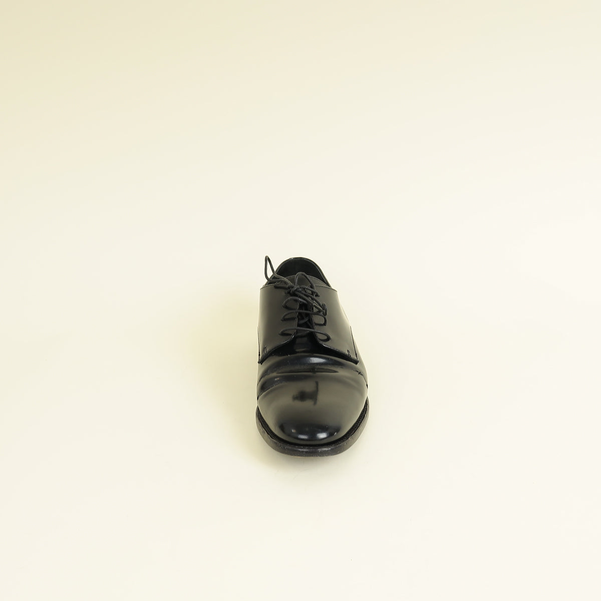 Christian Dior Black Timeless Derby Shoes 37.5