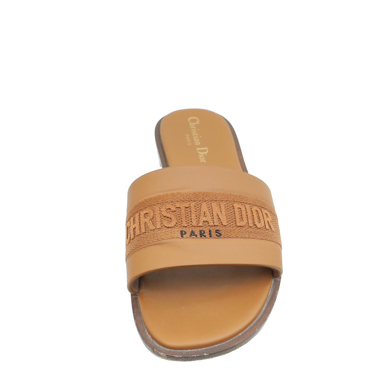 Christian Dior Camel Dway Slide 38.5